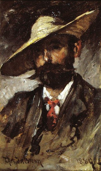 Autoportrét od Thomas Austen Brown