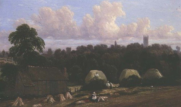 Scéna sklizně od Thomas Baker