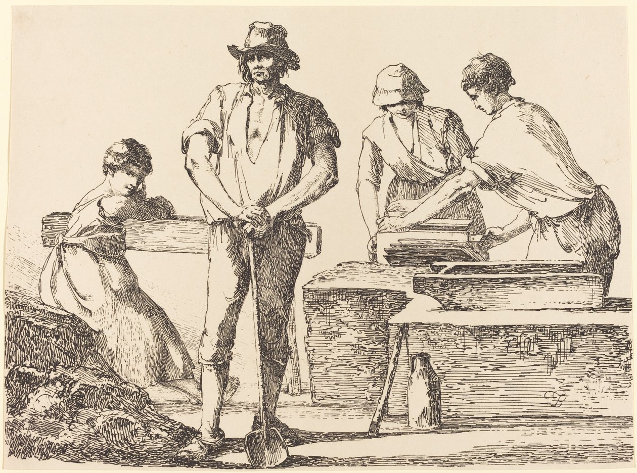 Obkladači, 1803. od Thomas Barker