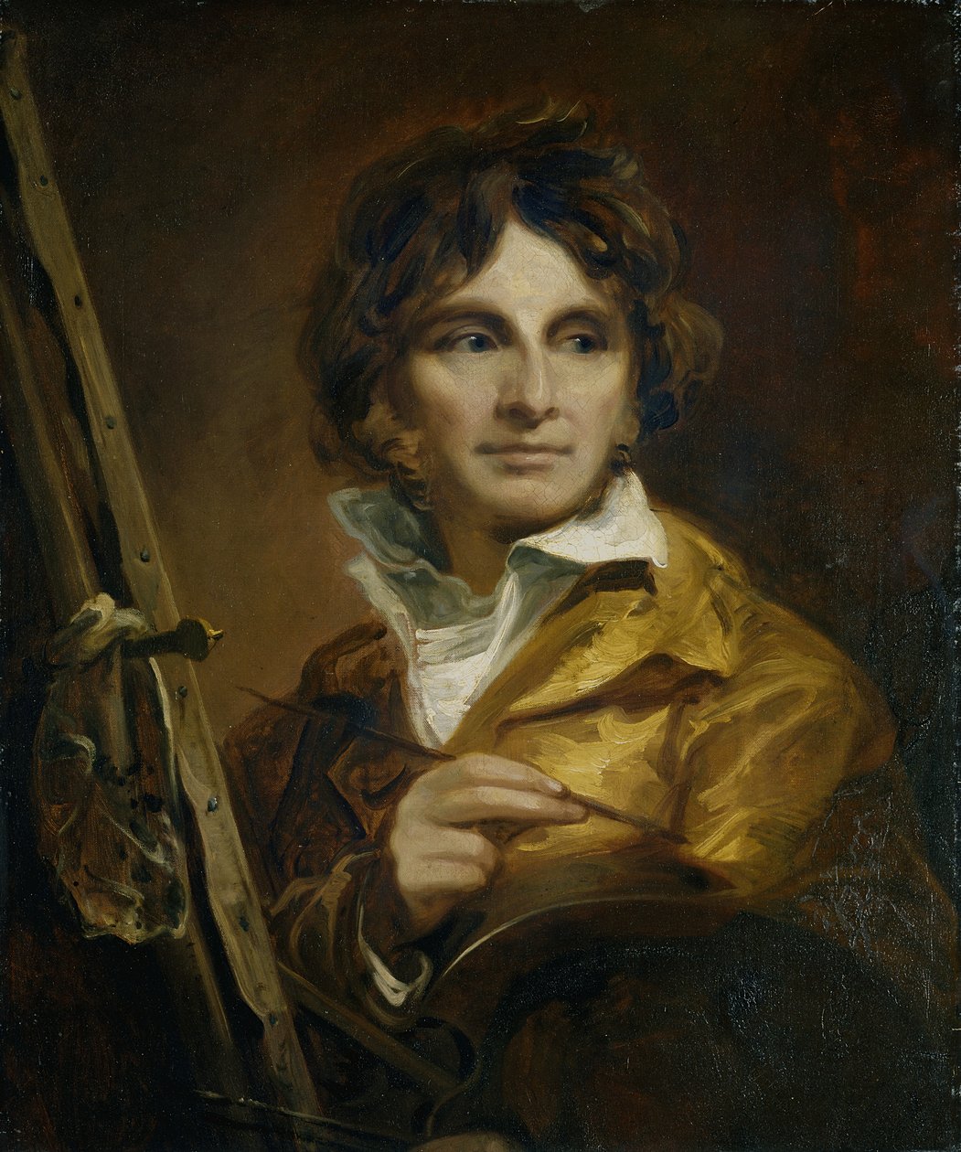Autoportrét (olej na plátně) od Thomas Barker of Bath