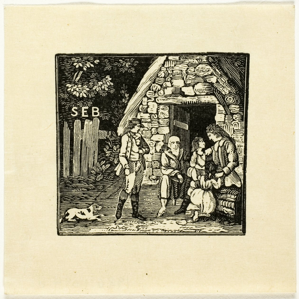 Knižní Ilustrace od Thomas Bewick