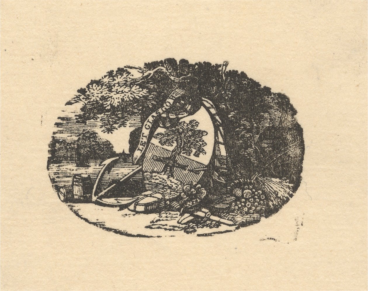 The Arms of Glasgow od Thomas Bewick