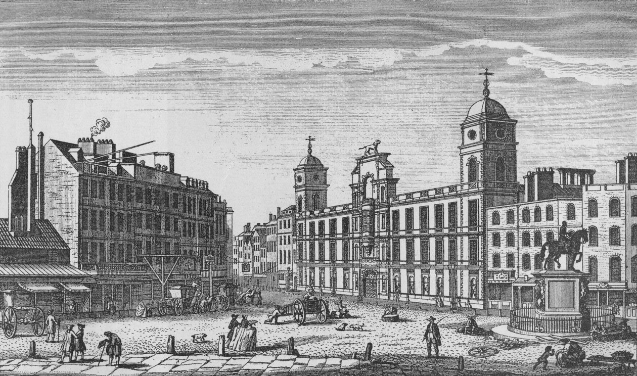 Northumberland House, Charing Cross, Westminster, c1753 1911. od Thomas Bowles