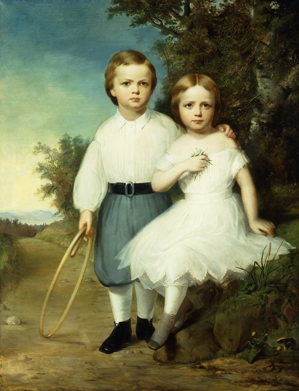 Alice a Andrew McCormick, kolem 1864 od Thomas Buchanan Read