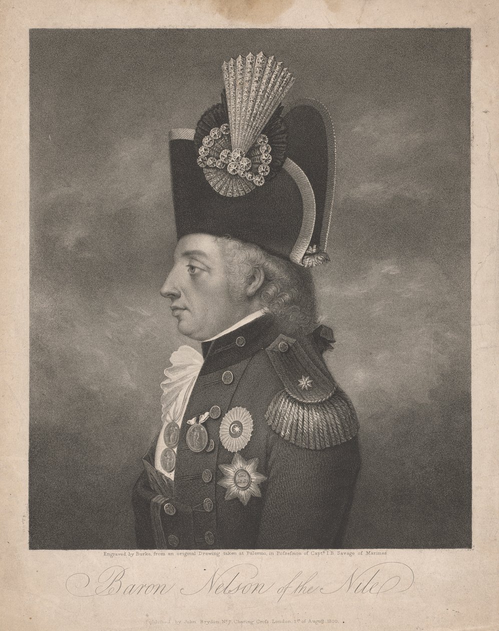 Baron Nelson z Nilu od Thomas Burke