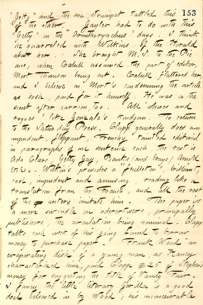Thomas Butler Gunn Diaries- svazek 11, strana 162, 29. listopadu 1859 od Thomas Butler Gunn