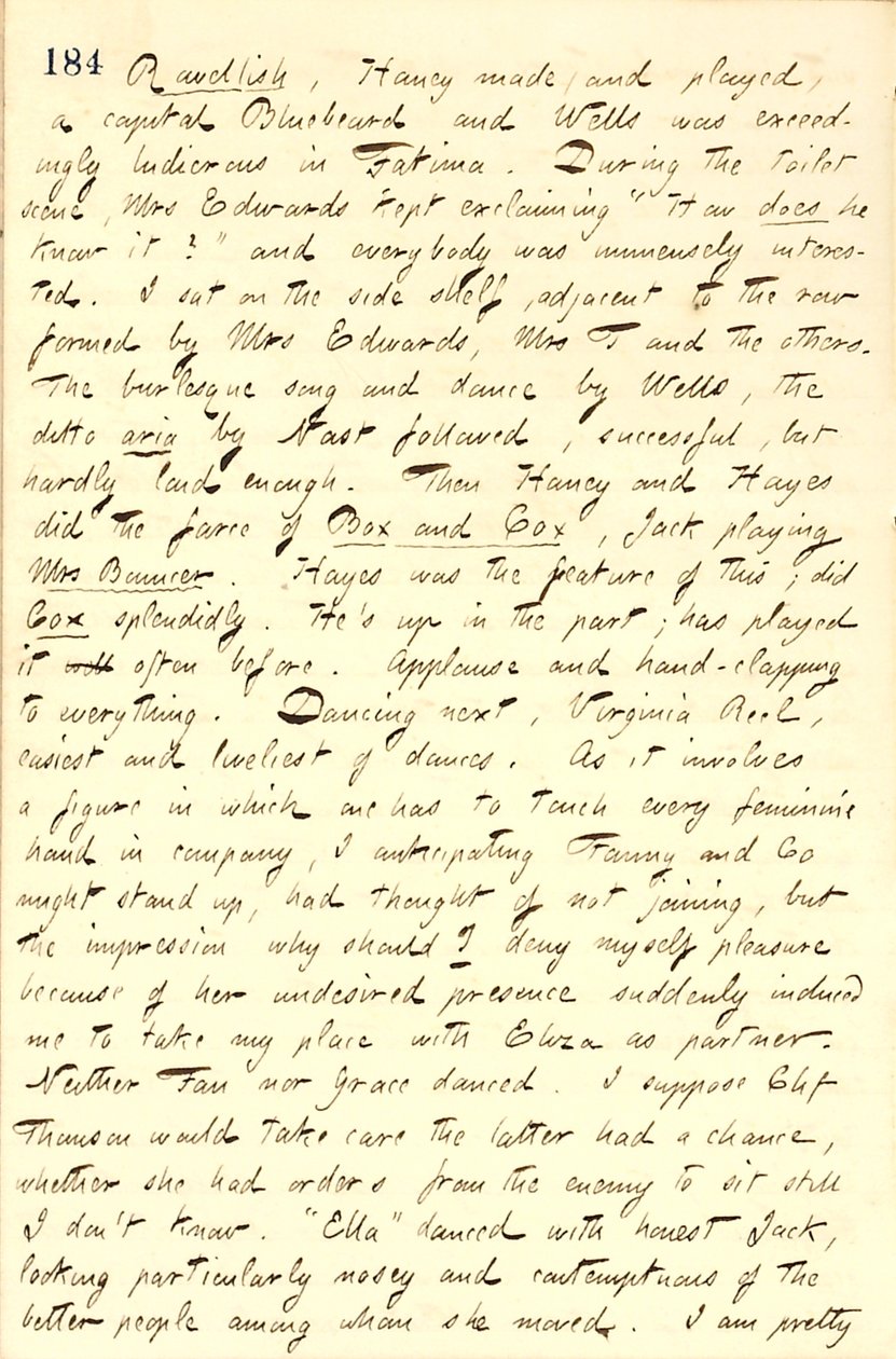 Thomas Butler Gunn Diaries- svazek 11, strana 193, 26. prosince 1859 od Thomas Butler Gunn