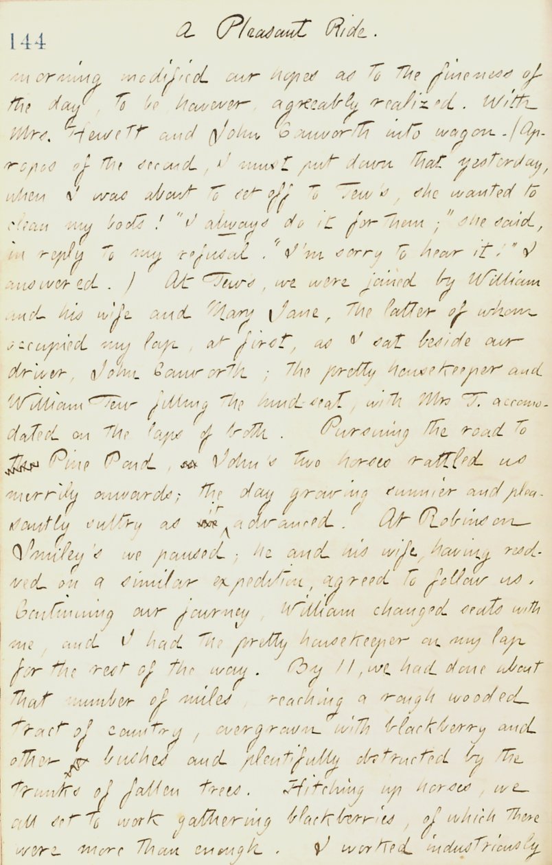 Thomas Butler Gunn Diaries- svazek 17, strana 156, 7. září 1861 od Thomas Butler Gunn