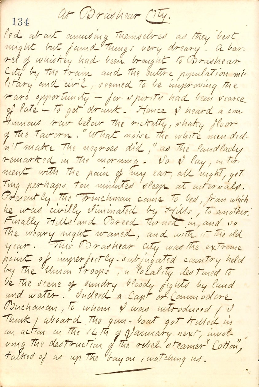 Thomas Butler Gunn Diaries- svazek 21, strana 148, 31. prosince 1862 od Thomas Butler Gunn