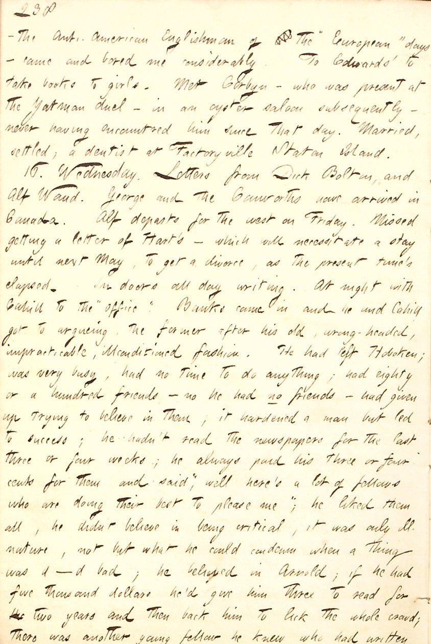 Thomas Butler Gunn Diaries- svazek 8, strana 227, 15. – 16. Září 1857 od Thomas Butler Gunn