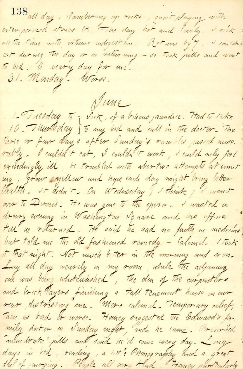 Deníky Thomase Butlera Gunna – svazek 9, strana 159, 30. května – 10. června 1858 od Thomas Butler Gunn