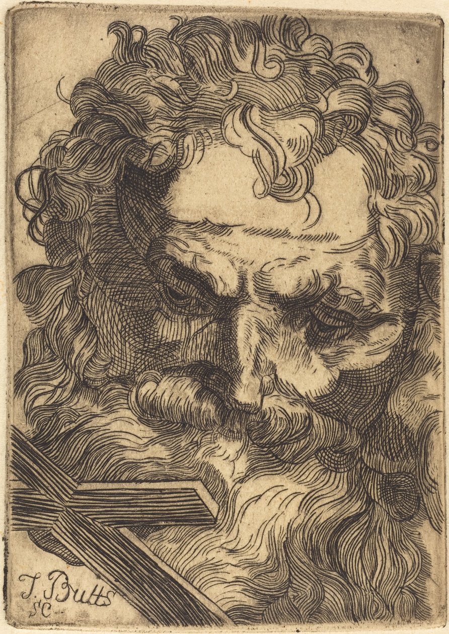 Hlava svatého Jana Křtitele od Thomas Butts, Jr.