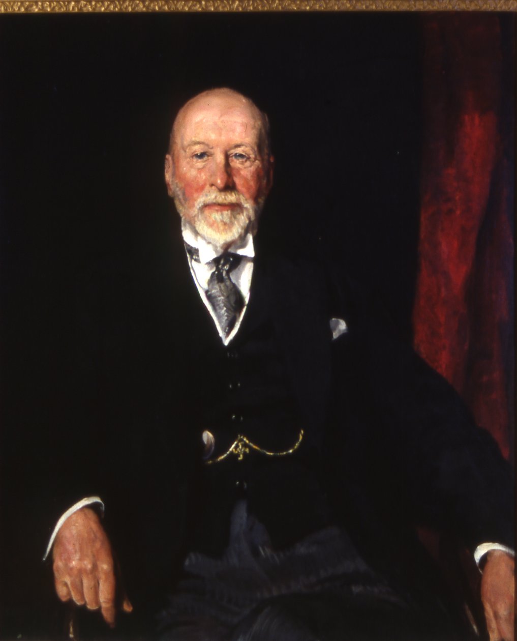 Portrét sira Williama Nicholsona, cca 1935-36 (olej na plátně) od Thomas Cantrell Dugdale