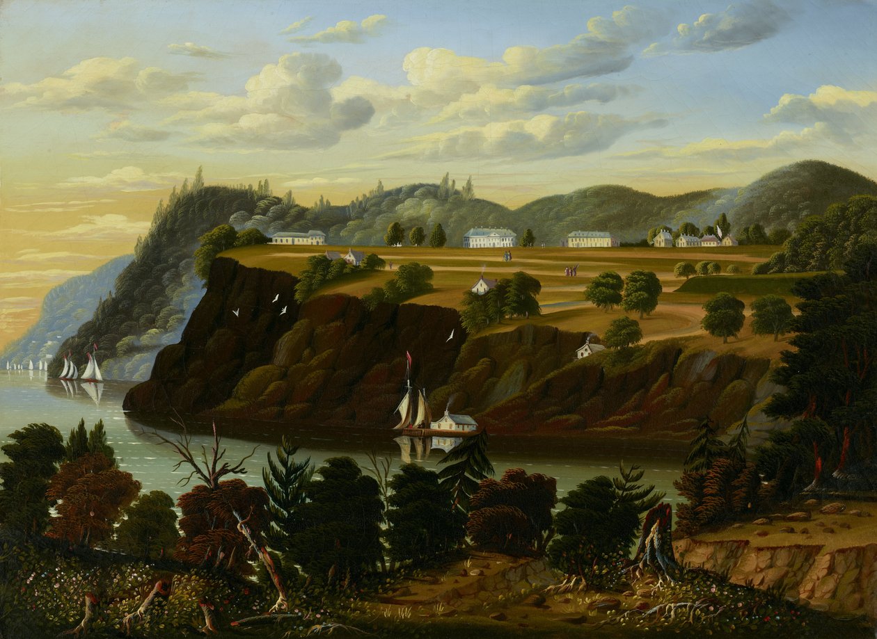 Pohled na West Point od Thomas Chambers