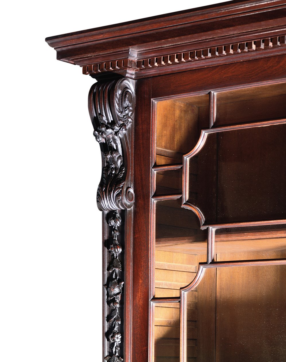 Přelomová knihovna George III od Thomas Chippendale