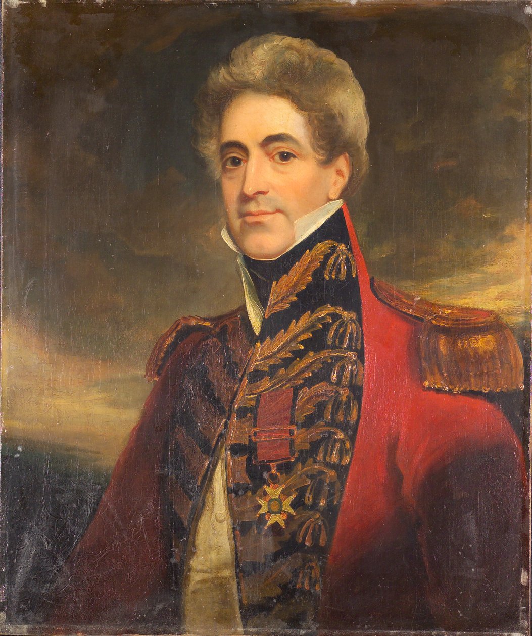 Generálmajor William Casement, vojenský tajemník vlády Indie a člen Nejvyšší rady, circa 1840 od Thomas Clement Thompson