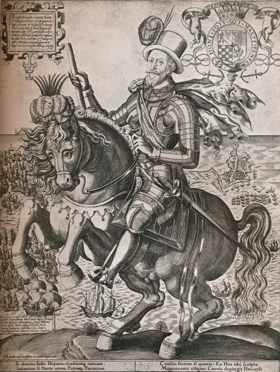 Lord Howard z Effinghamu, c1600 od Thomas Cockson