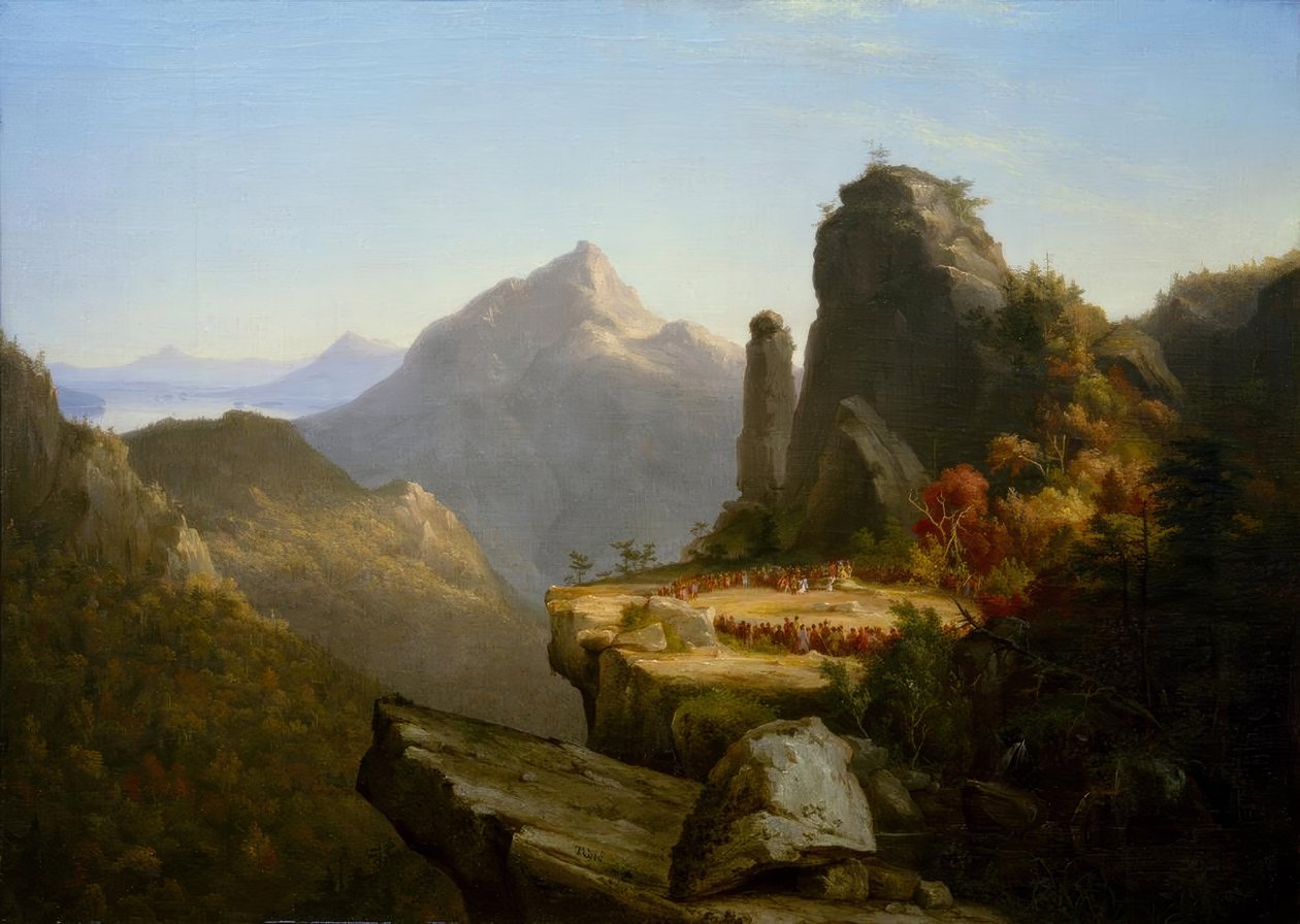 Cooper, Poslední Mohykán / Th. Cole od Thomas Cole