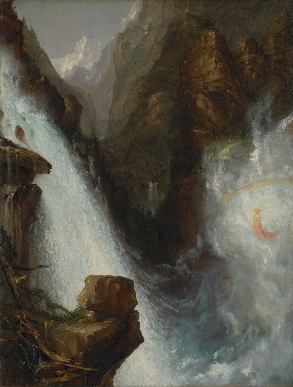 Scéna z Byronova „Manfreda“ od Thomas Cole