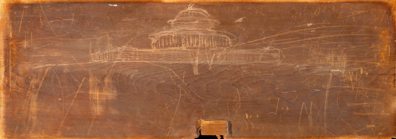 Skica pro design Ohio State Capitol od Thomas Cole
