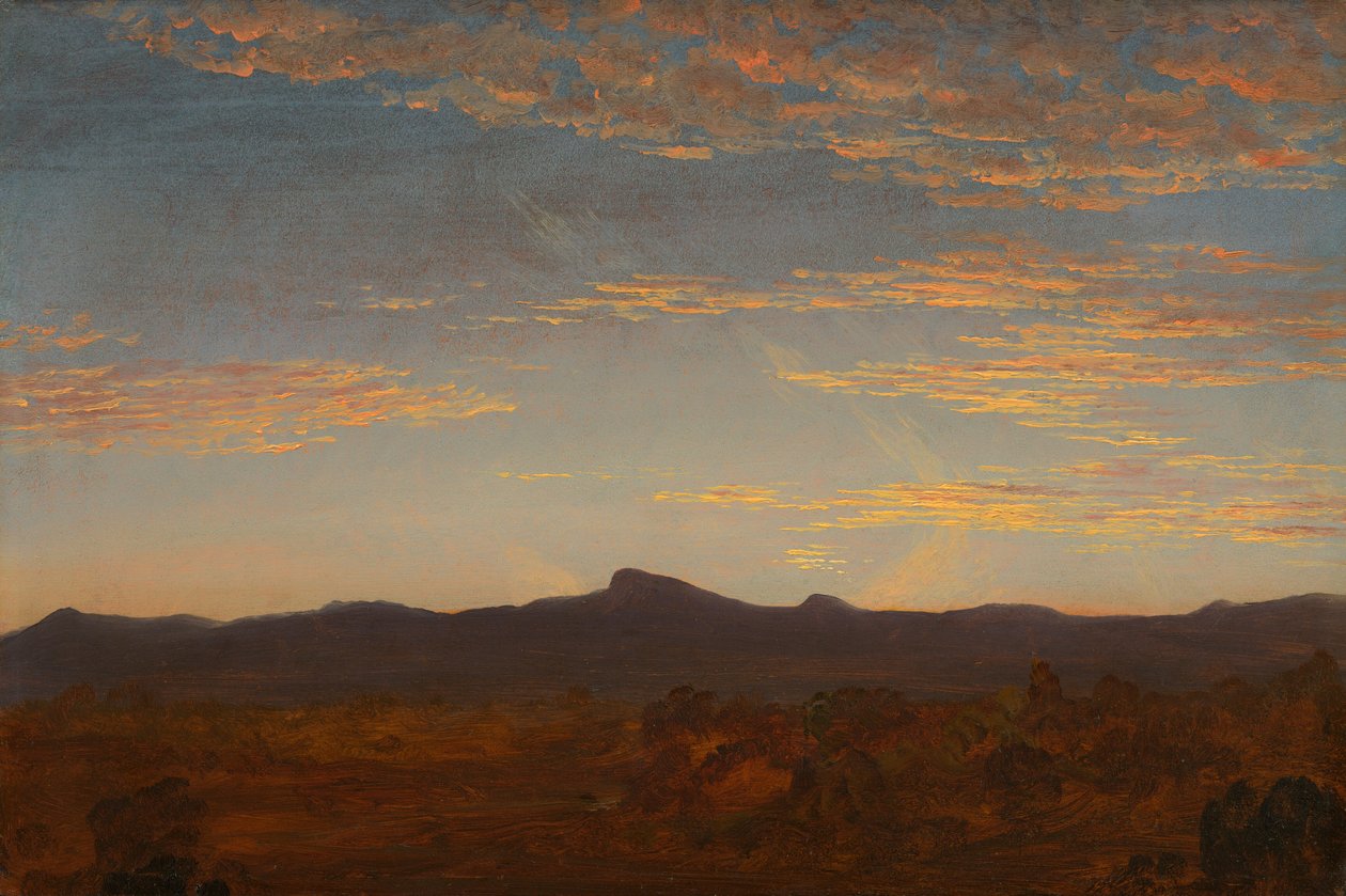 Studie na "Catskill Creek" od Thomas Cole