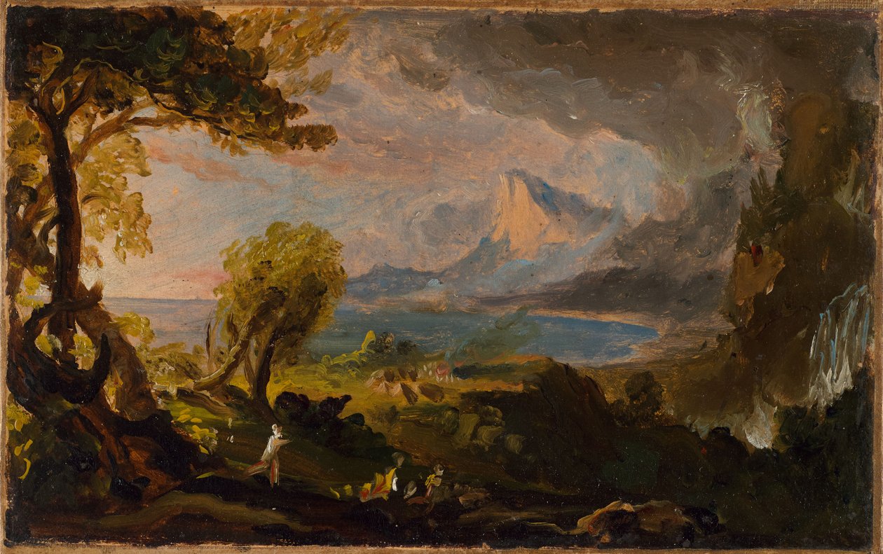 Běh říše - Divoký stav od Thomas Cole