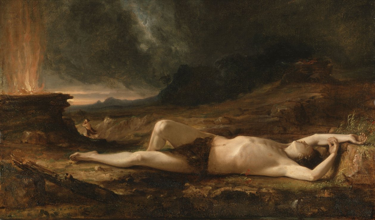 Mrtvý Ábel od Thomas Cole