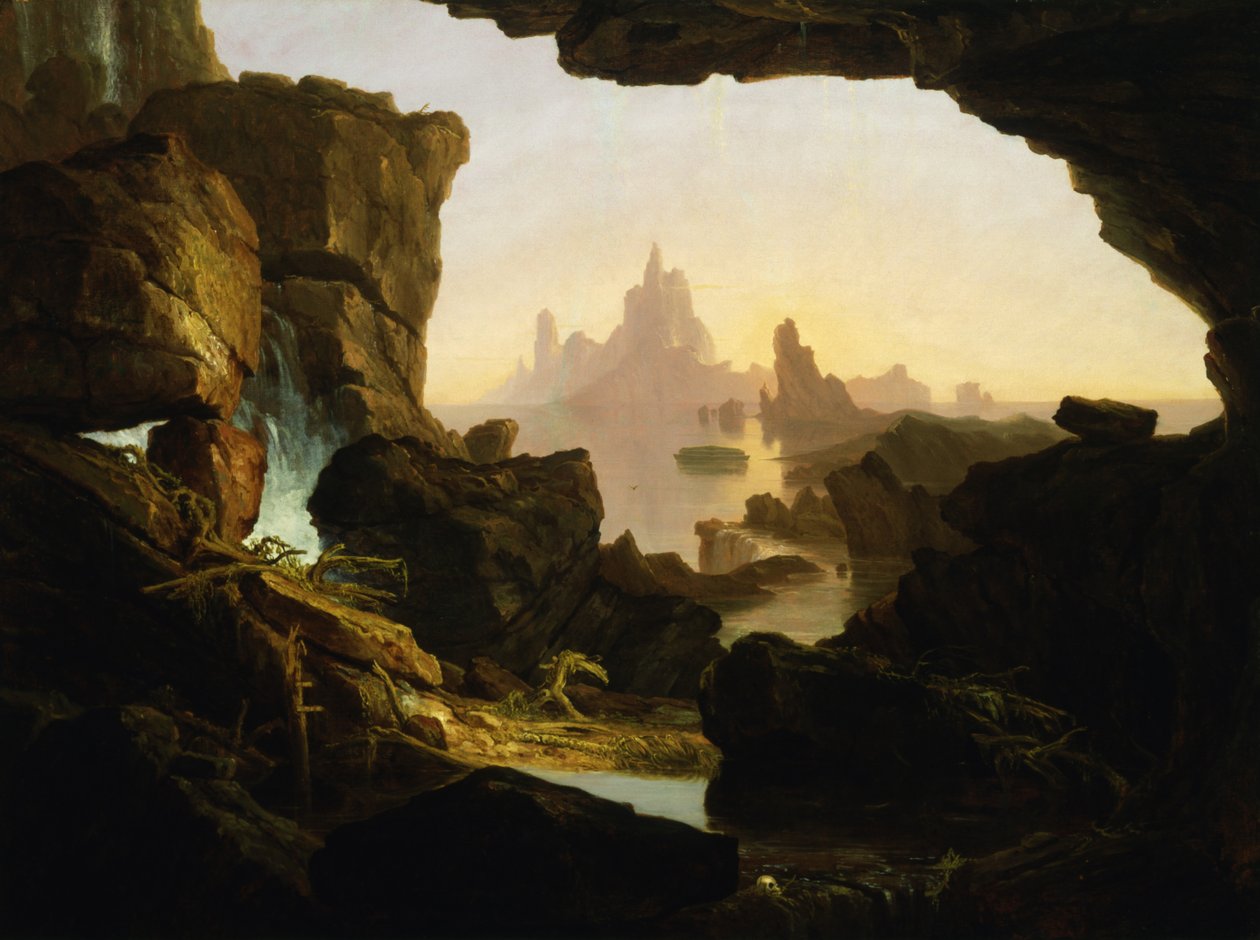 Utišení vod potopy, 1829. od Thomas Cole