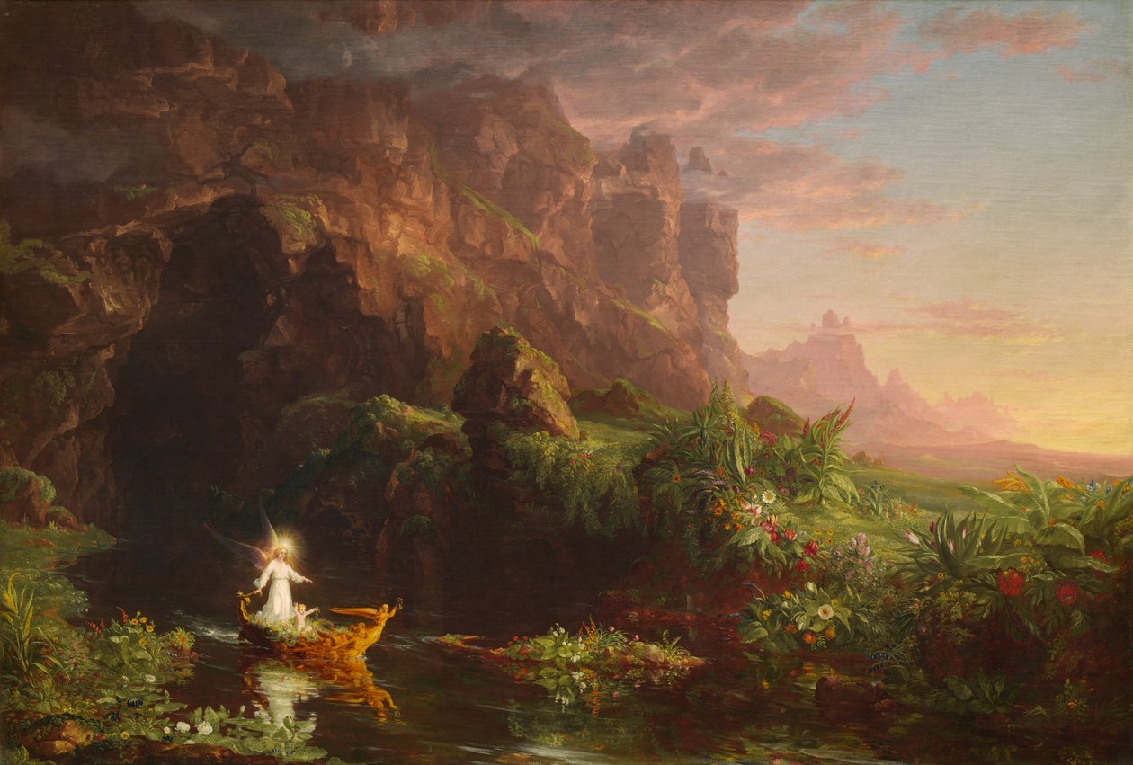Cesta života: dětství od Thomas Cole