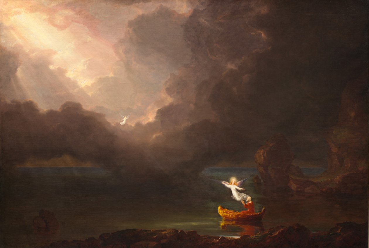 Cesta života: stáří od Thomas Cole