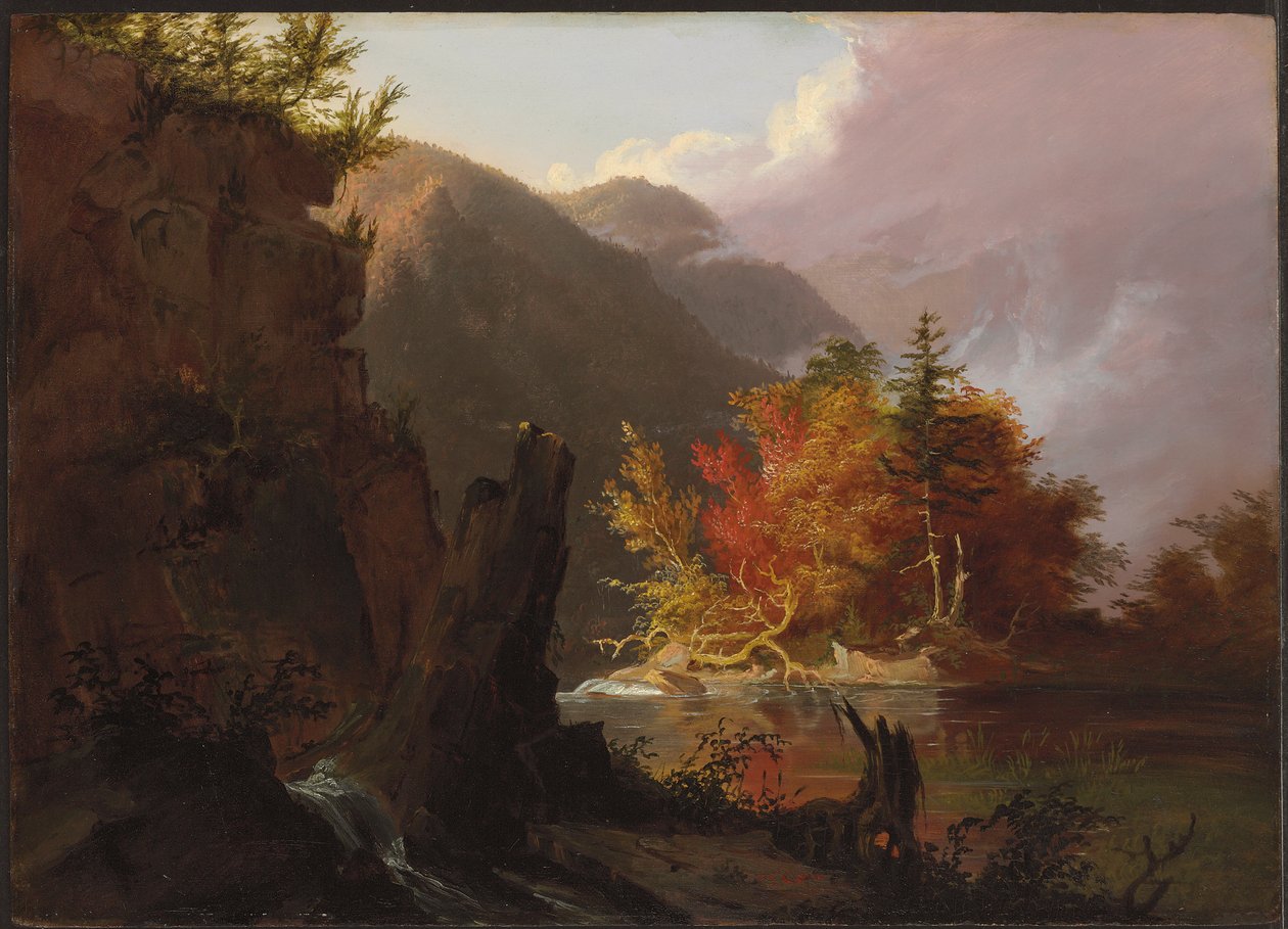 Pohled v Kaaterskill Clove, 1826 od Thomas Cole