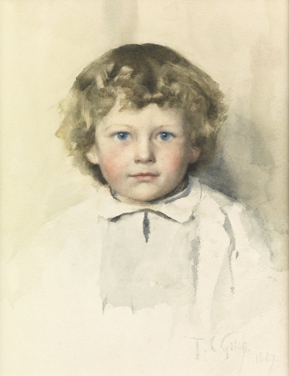 Little Boo, 1887 od Thomas Cooper Gotch
