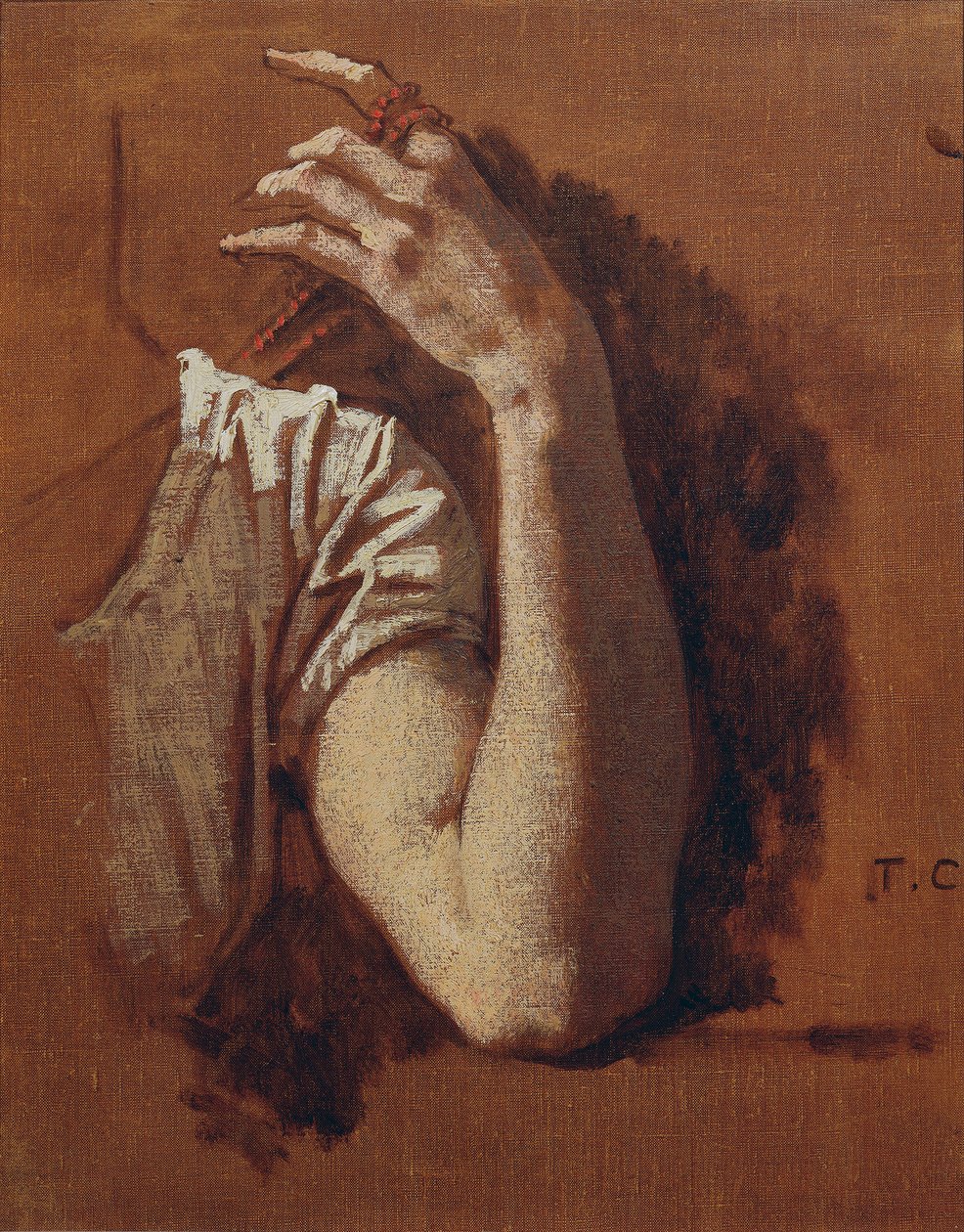 Studie paže od Thomas Couture