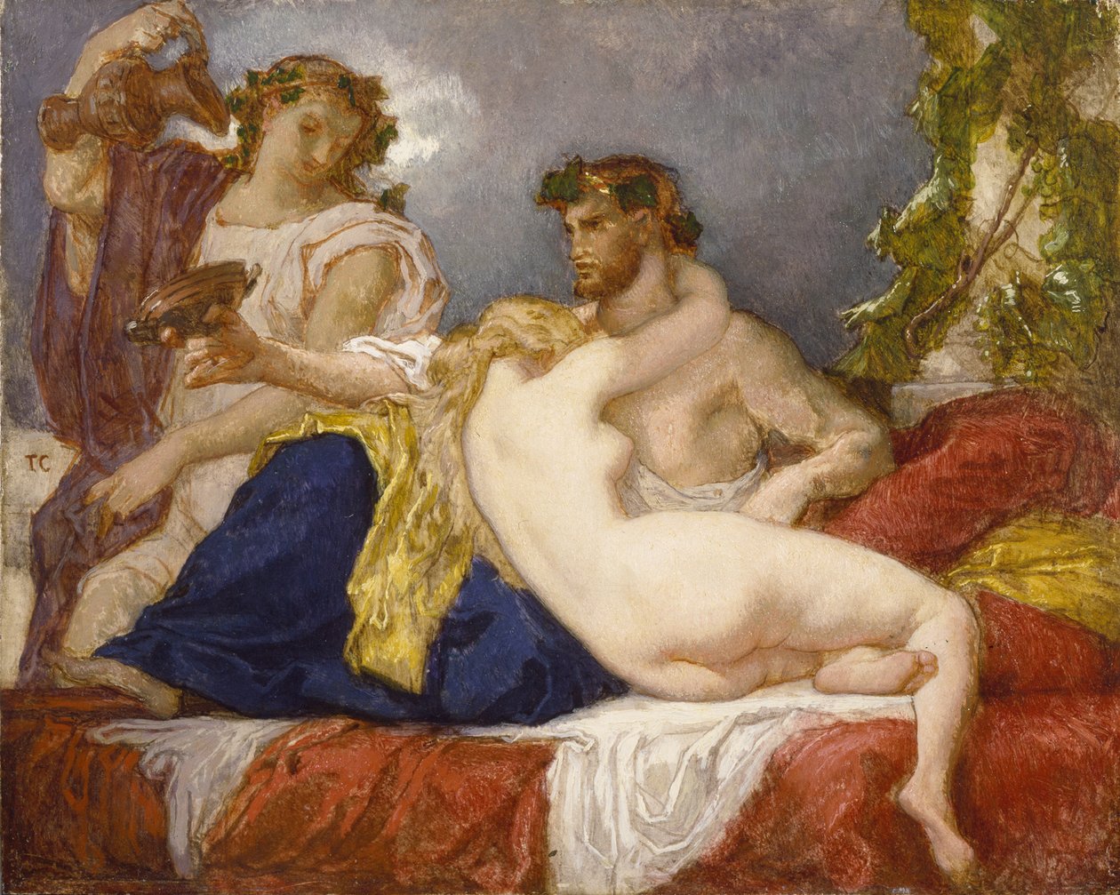 Horatius a Lydie od Thomas Couture