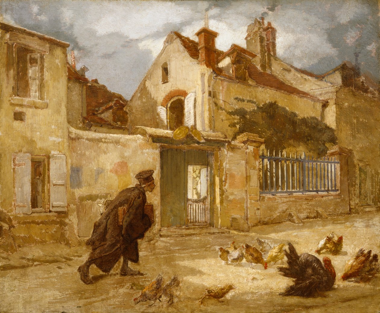 Advokát jdoucí k soudu od Thomas Couture