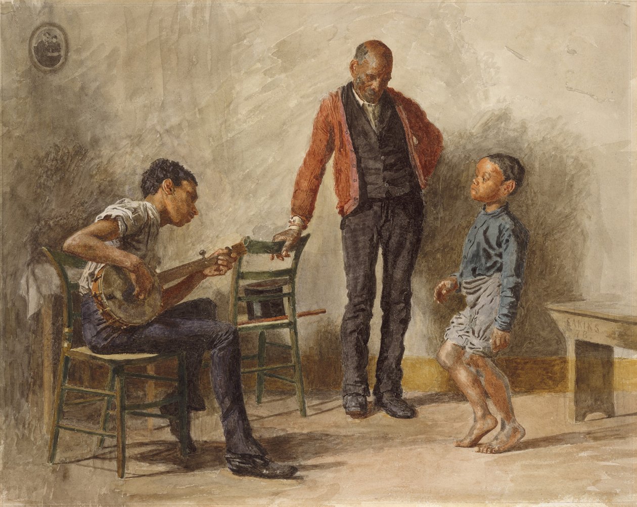 Taneční lekce od Thomas Cowperthwait Eakins