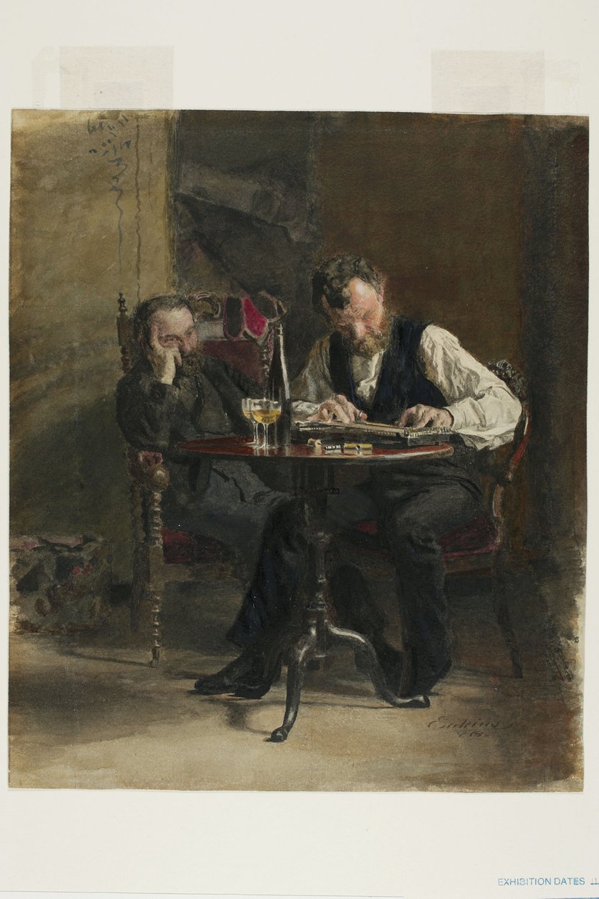 Hráč na citeru od Thomas Cowperthwait Eakins