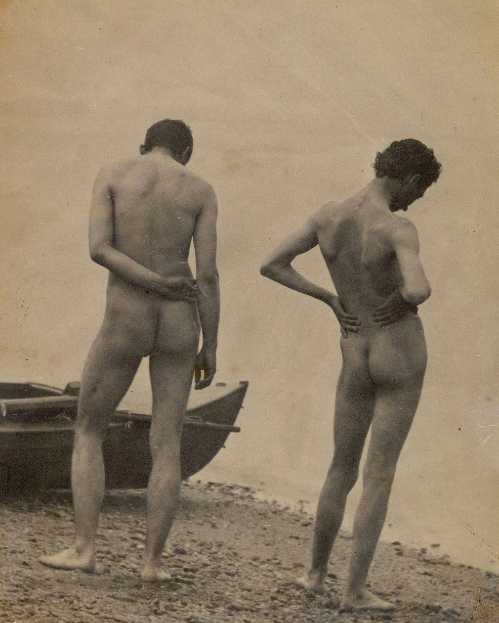 Thomas Eakins a John Laurie Wallace na pláži, 1883 od Thomas Cowperthwait circle of Eakins
