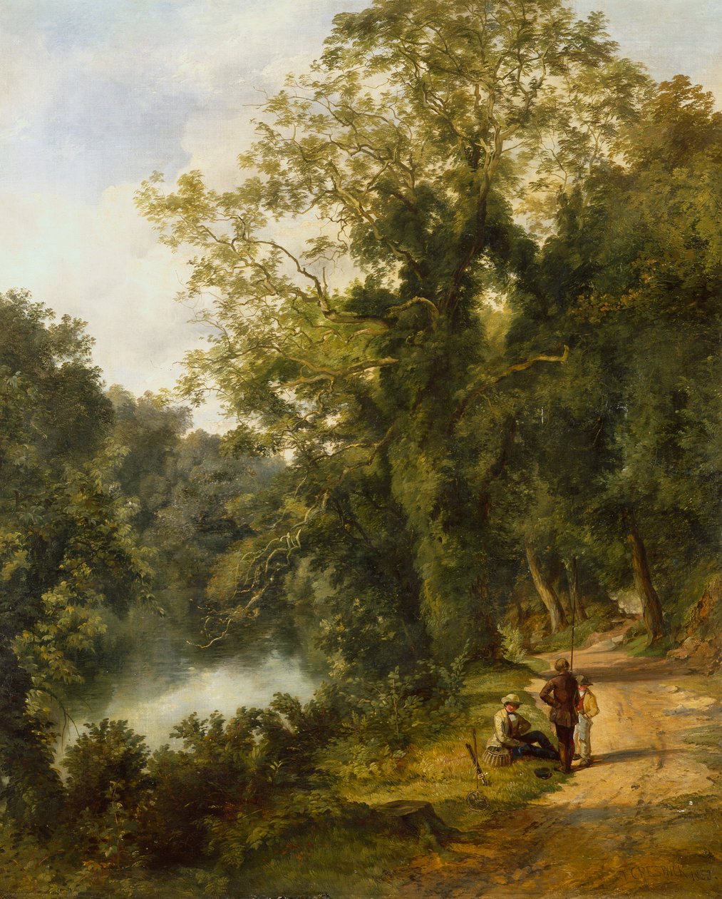 Rybářské pohádky od Thomas Creswick