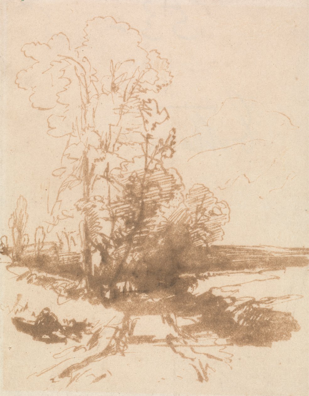 V Country Lane od Thomas Creswick