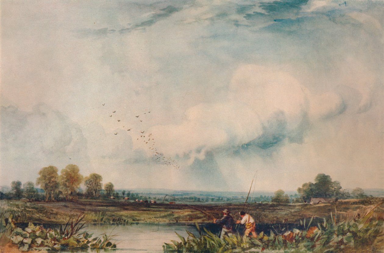 Ve Weald of Kent, c1861 od Thomas Creswick