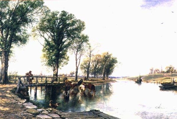 Trentside od Thomas Creswick