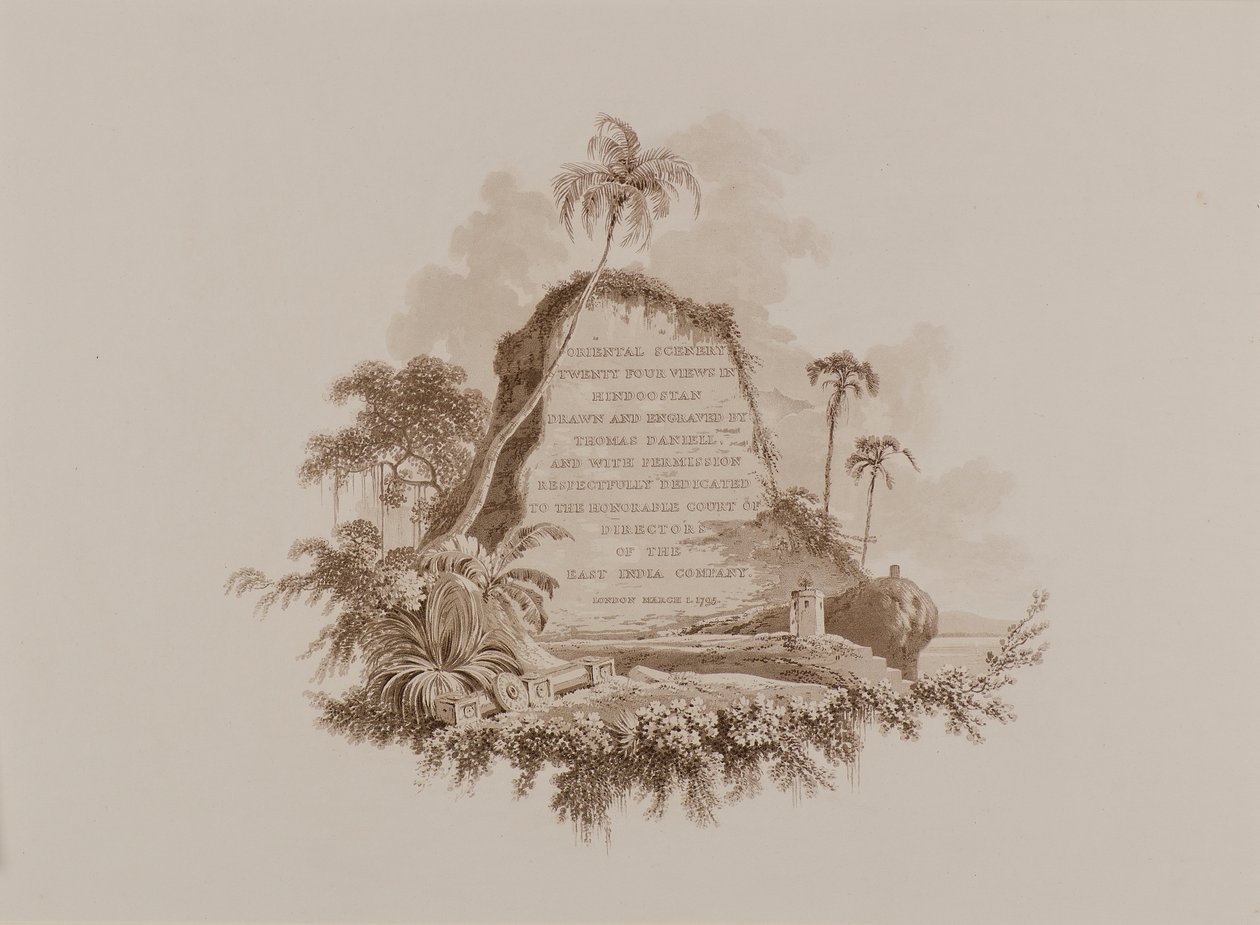Frontispis od Thomas Daniell