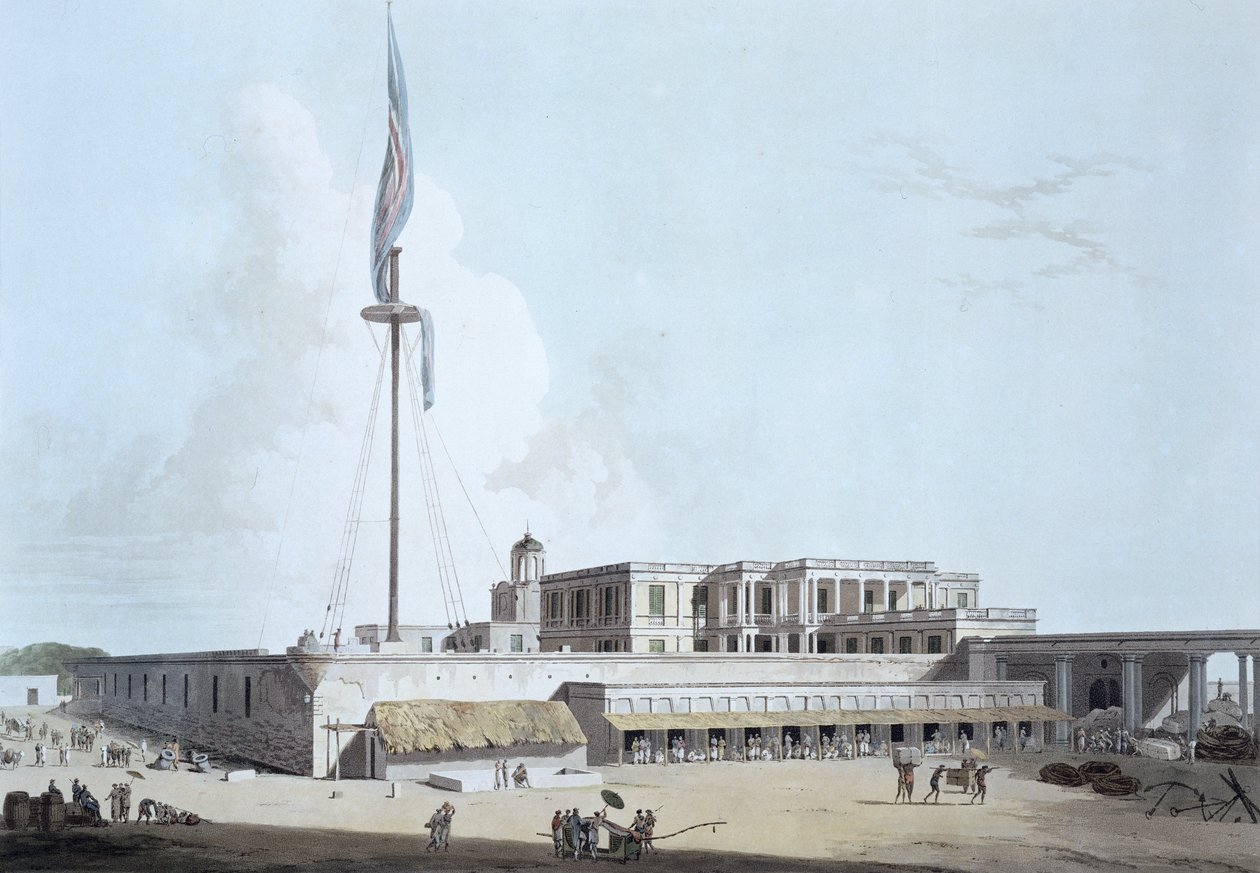 The Government House, Fort St. George, deska 35 z 