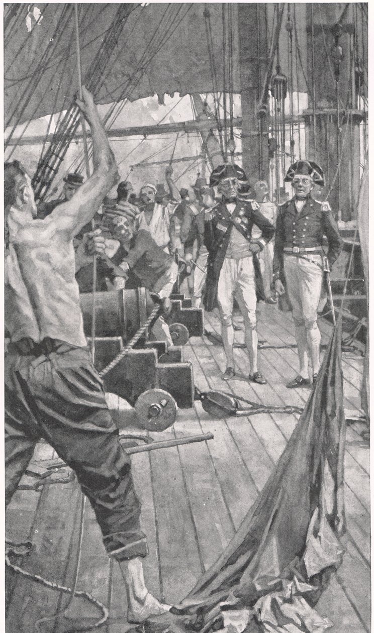 Hoisting the Famous Signal, ilustrace z 