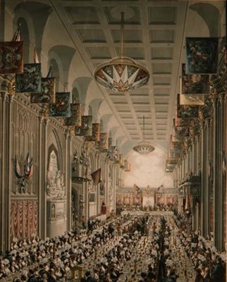 Královská hostina udělená Jejímu Veličenstvu od korporace Londýna, Den lorda starosty, 9. listopadu 1837 od Thomas Dighton