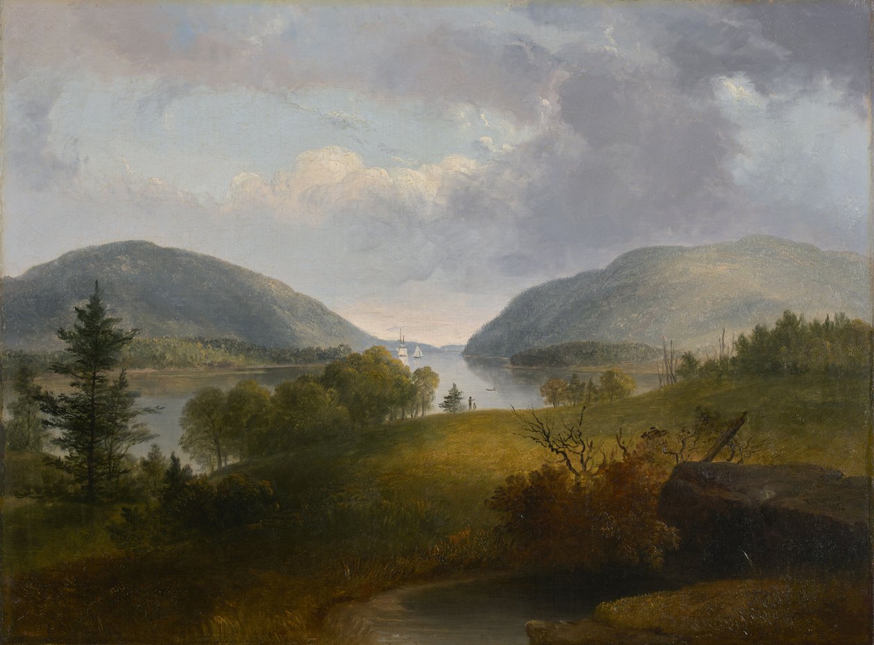 Řeka Hudson u Bear Mountain od Thomas Doughty