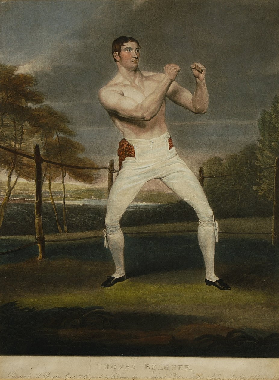 Thomas Belcher, rytý Charles Turner (1775-1857) (barevné lito) od Thomas Douglas (after) Guest