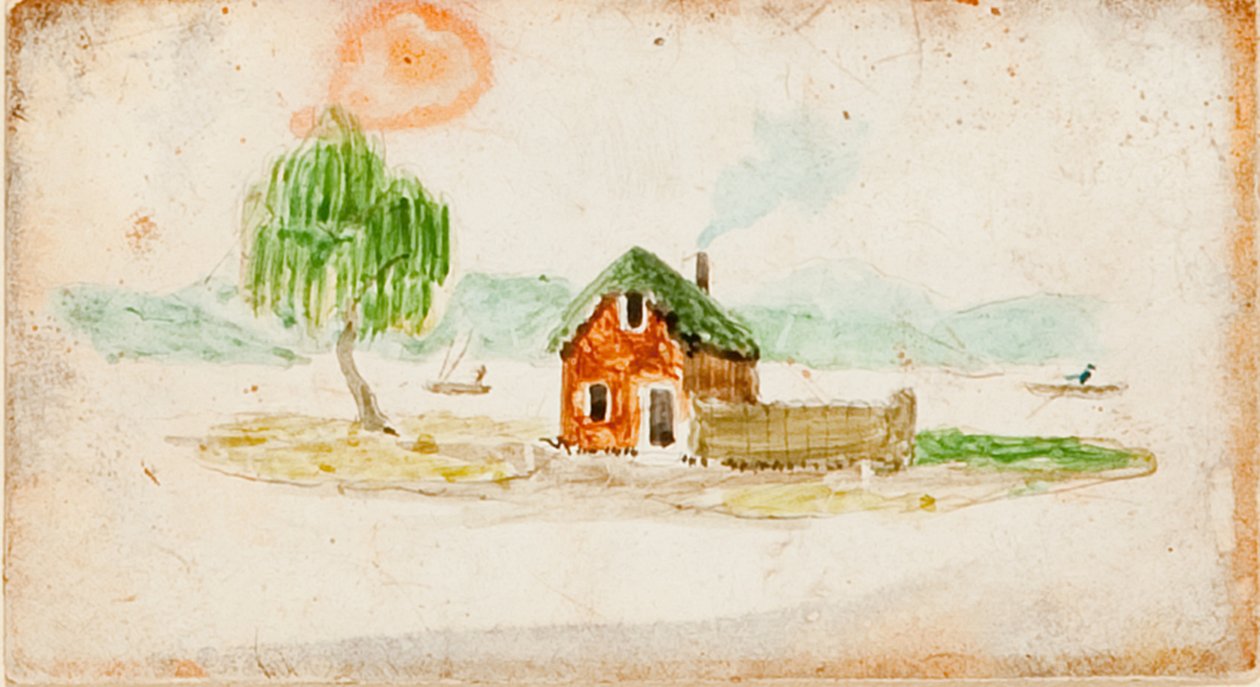 Bez názvu (Krajina) od Thomas Eakins