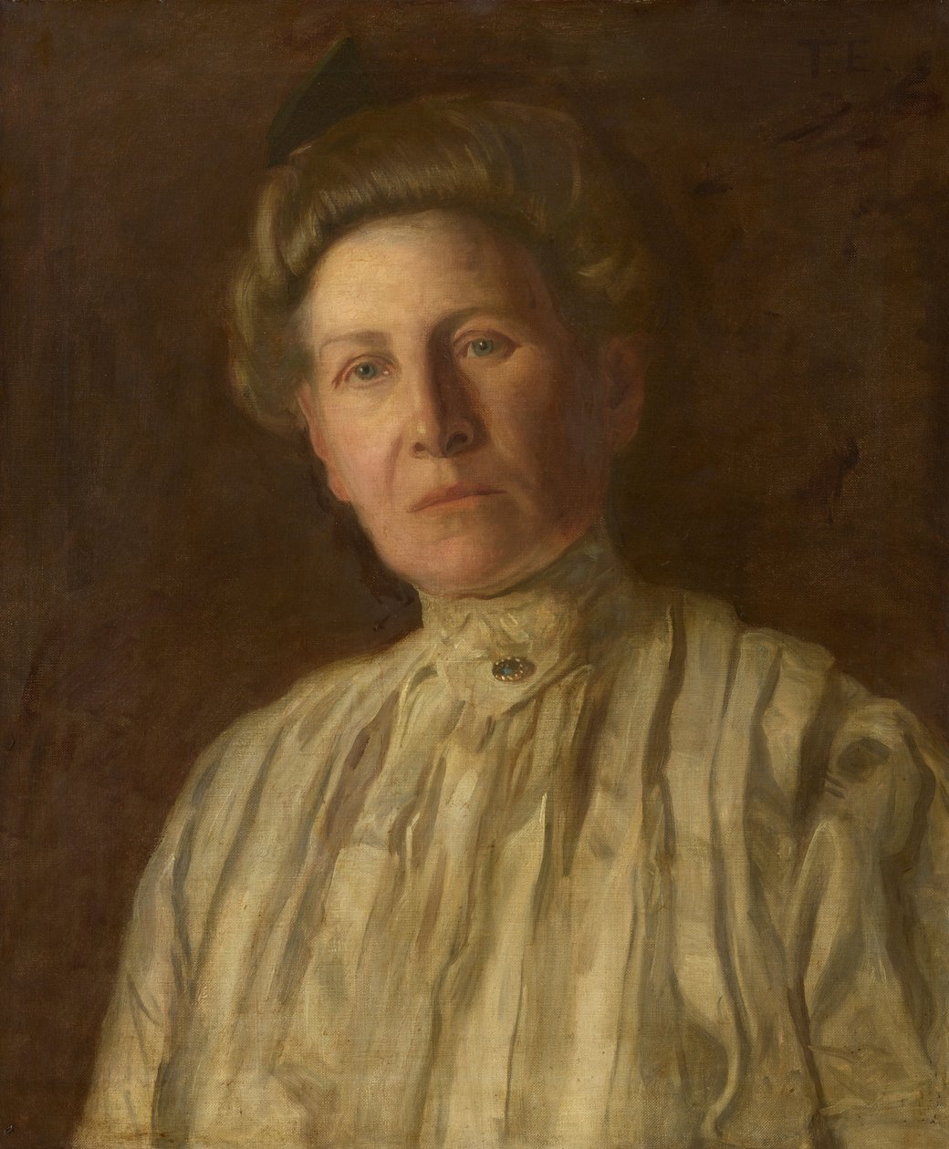 Annie C. Lochrey Hussonová (paní Louis Hussonová) od Thomas Eakins